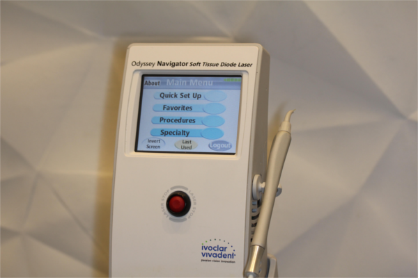 Lasers used at Montrose Dental for several different treatments