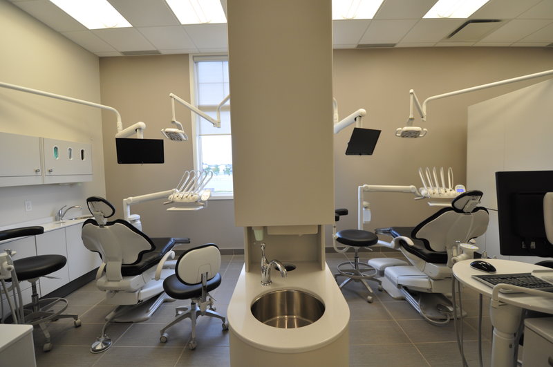 Treatment Room at Montrose Dental Care in Beaumont, Alberta